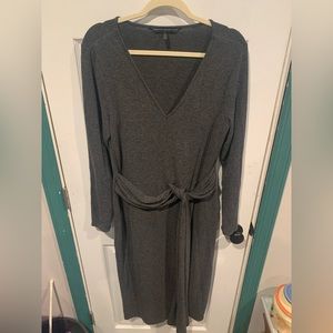 White House Black Market long sleeve sweater dress